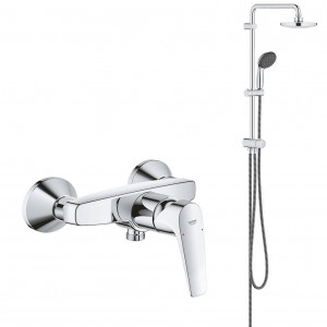 Душевая система Vitalio Start System 180 Flex со смесителем для душа (NSB0149)