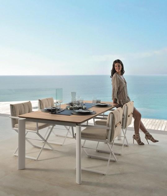 Talenti Складной садовый стул с подлокотниками Domino Dompr - Вид №6