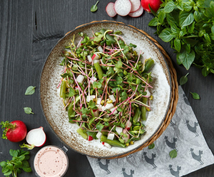 9743 Микс из микрозелени "Смаки Грин" Вкусляндия 