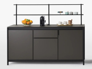 Мобильный алюминиевый бар на колесах