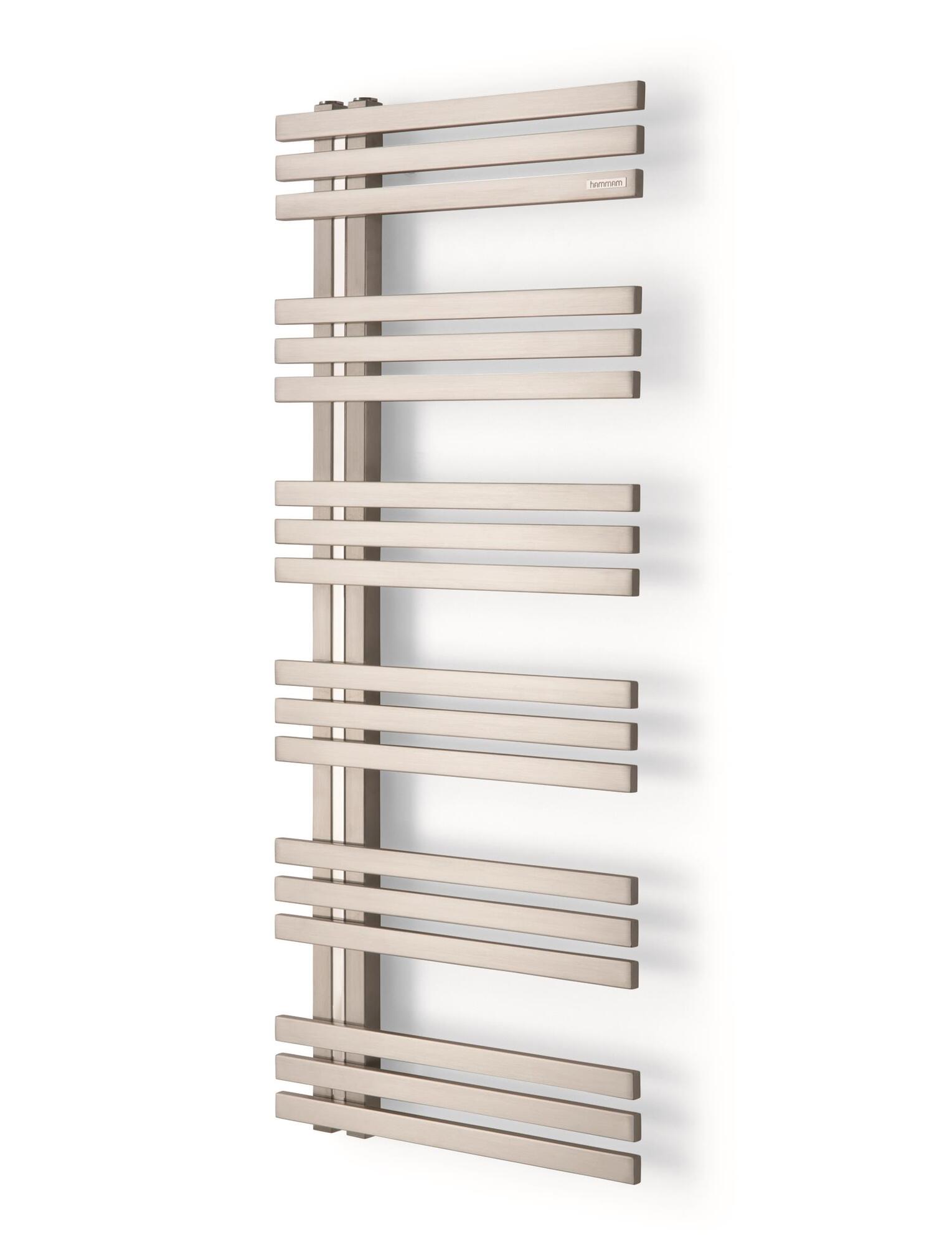 Полотенцесушитель Hammam SEVEN Stainless steel  комбинированный; электрический или водяной Сталь  - Вид №26