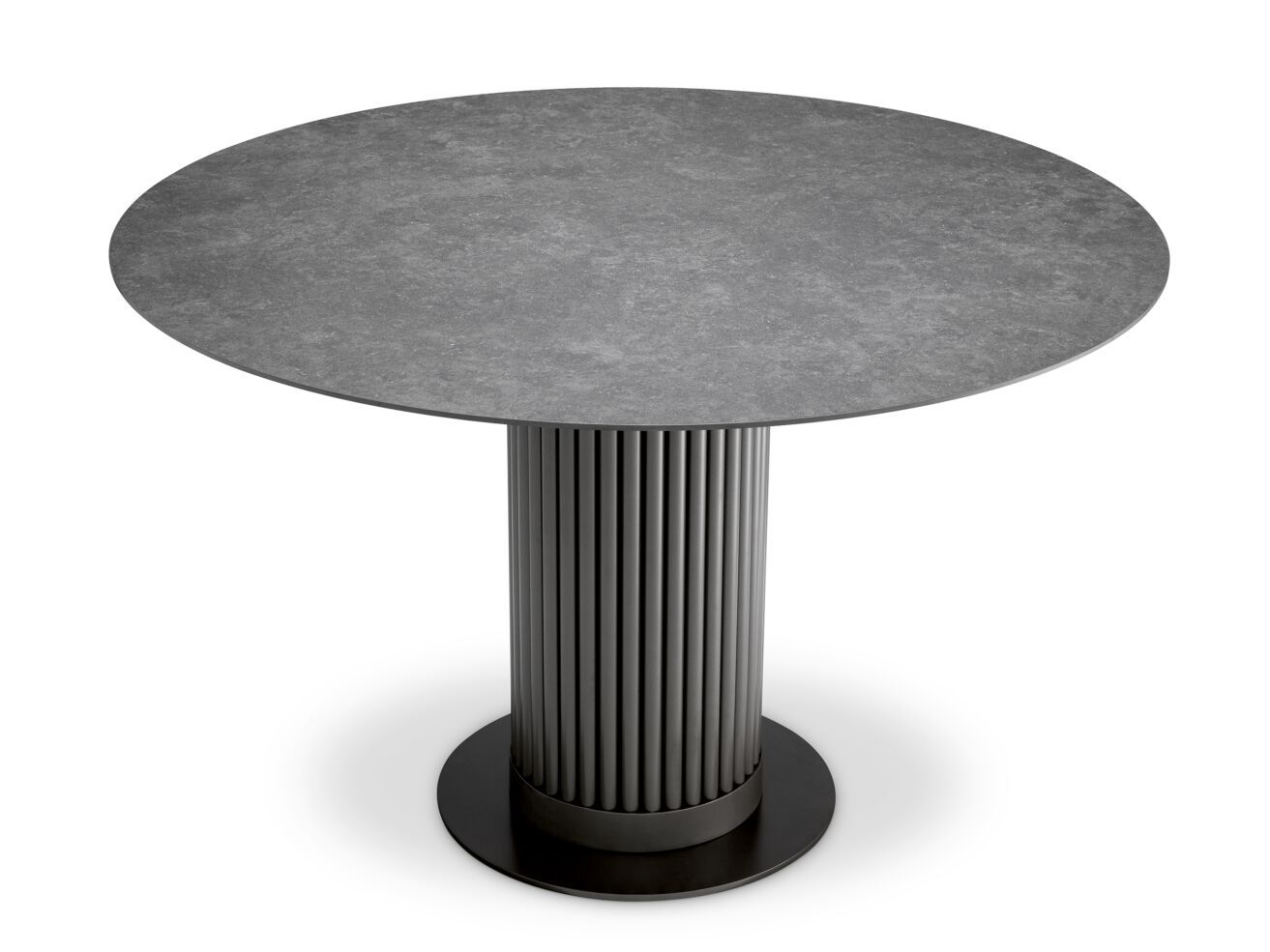 Круглый керамический стол с центральным основанием Eichholtz Вольтерра ARCH-00122216