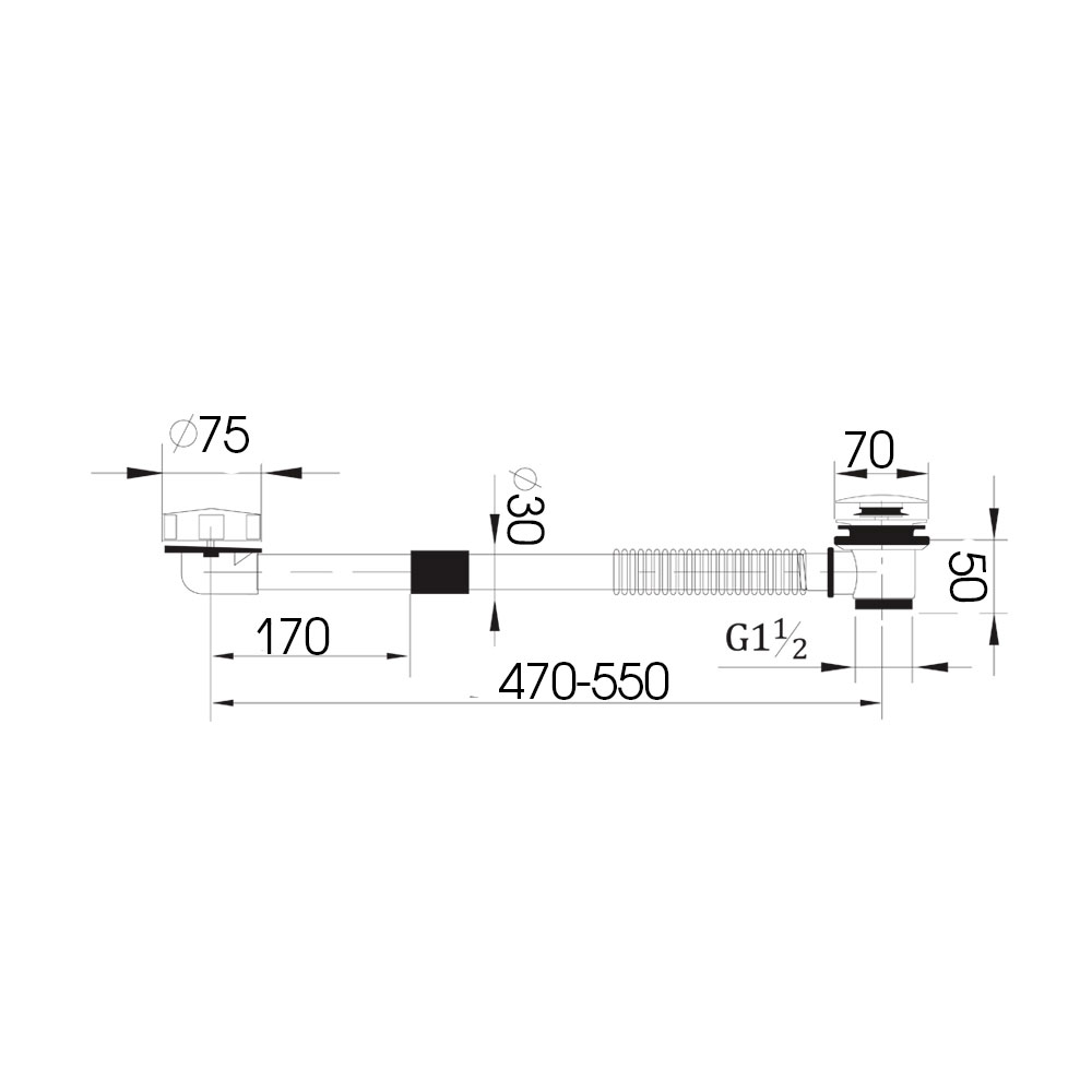 RTB95-01 Обвязка для ванны , автомат Raiber  - Вид №3