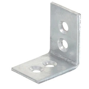 Угол соединительный мебельный 25х25х17х18 цвет серый