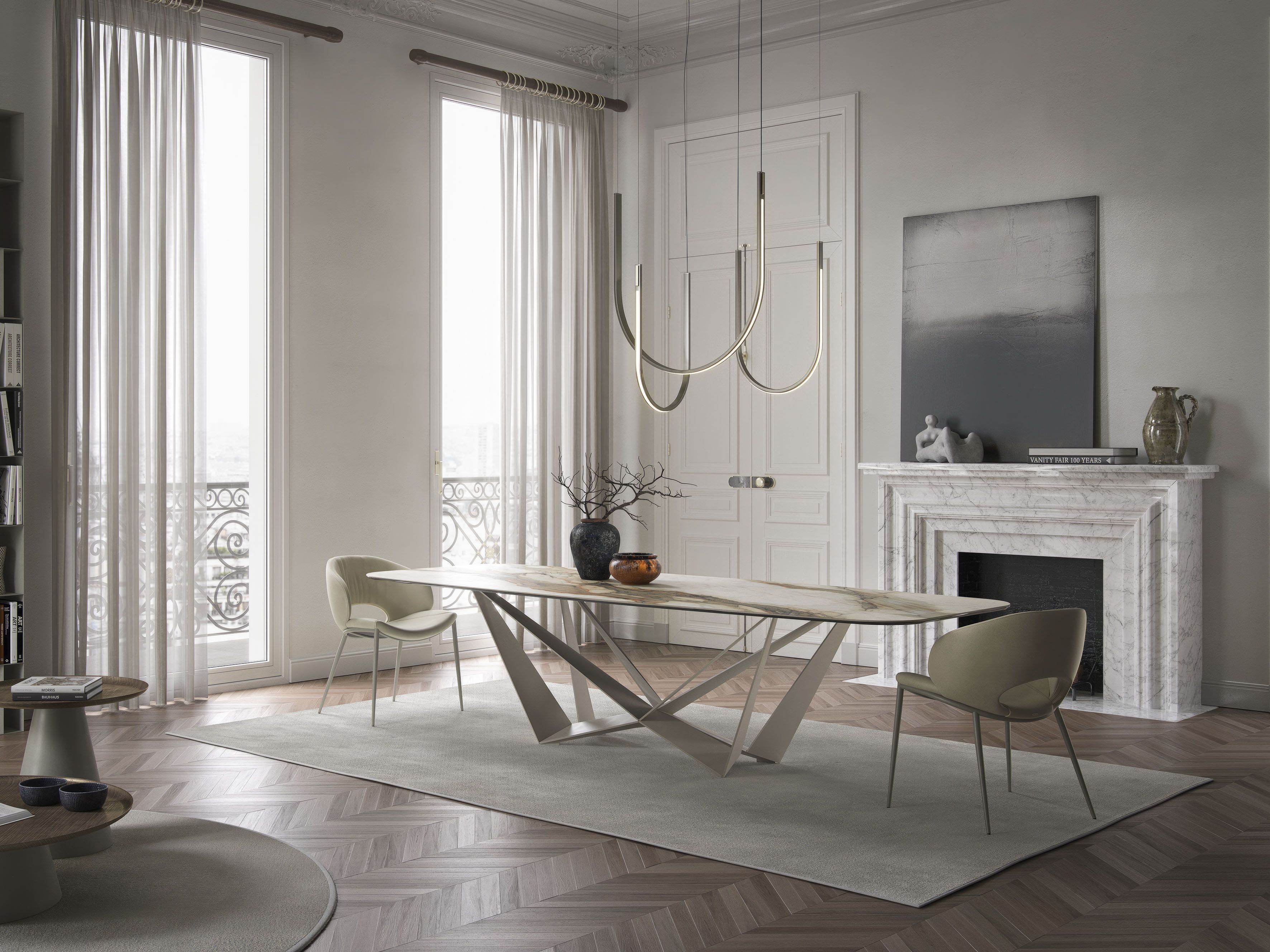 Керамический бочонок стол Cattelan italia ARCH-00112475 - Вид №2