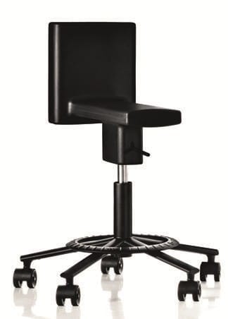 Регулируемое по высоте вращающееся кресло с колесами Magis 360° ARCH-00028050