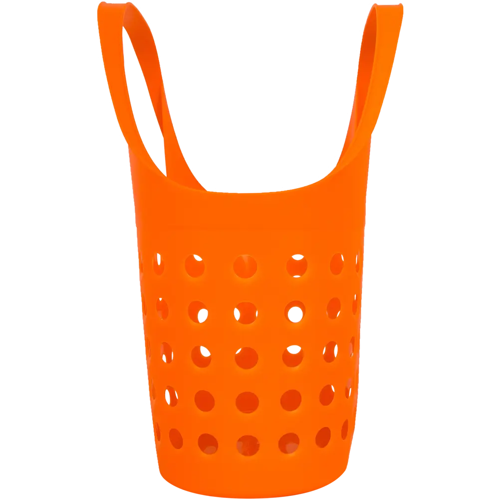 Корзинка Soft 7.6 л пластик цвет мандарин BEROSSI STLM-2060315 - Вид №3