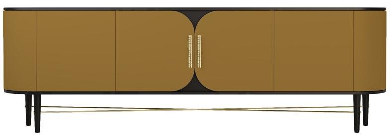 Jetclass Буфет лакированный с распашными дверцами Azure Jaz210, jaz210a - Вид №2