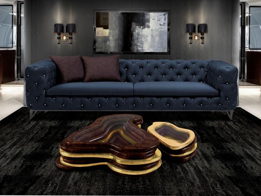 Malabar Деревянный журнальный столик для гостиной Torsion sun-id-1350696 - Вид №3