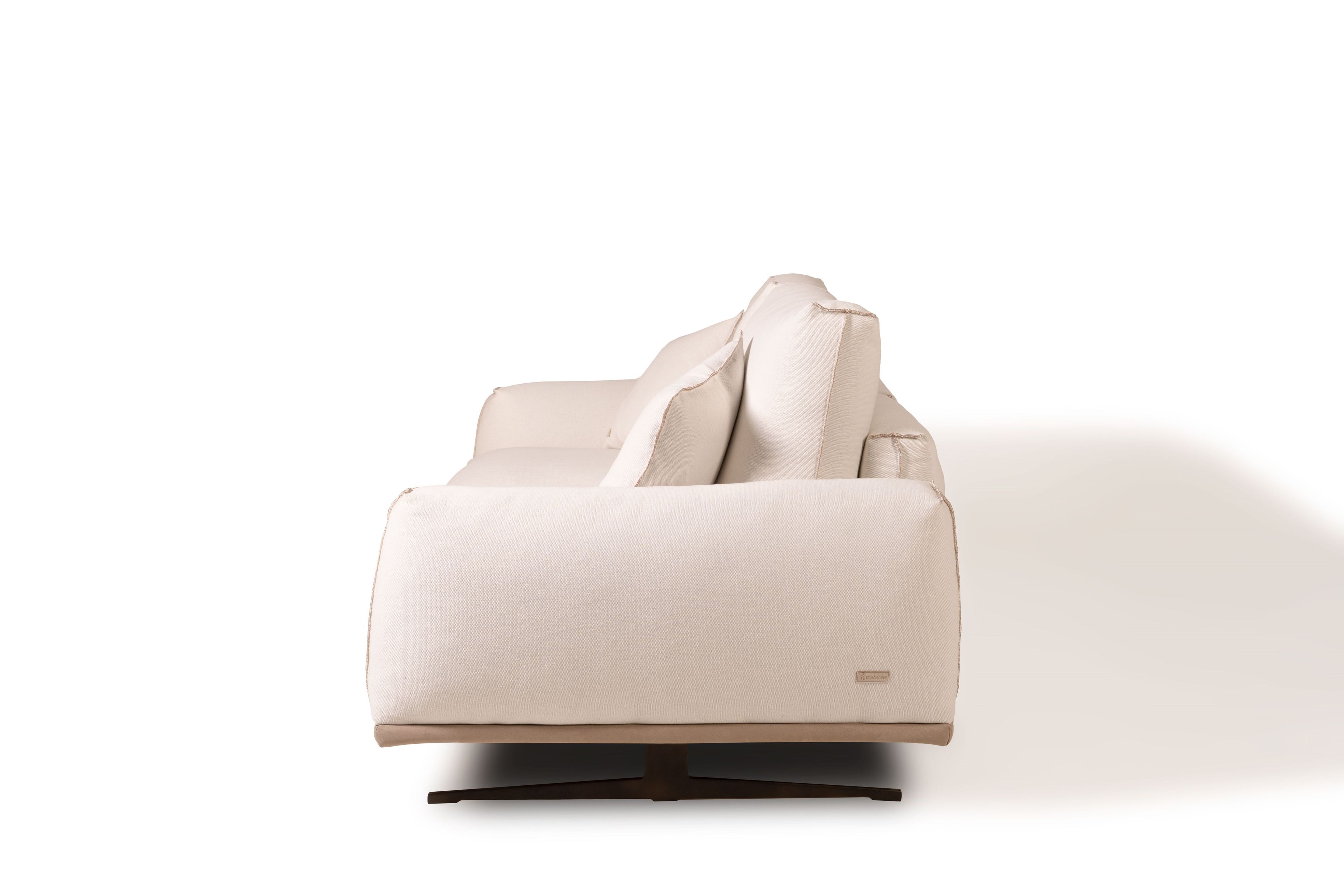 Диван из хлопка и льна Mantellassi 1926 BOBOLI ARCH-00048692 - Вид №7