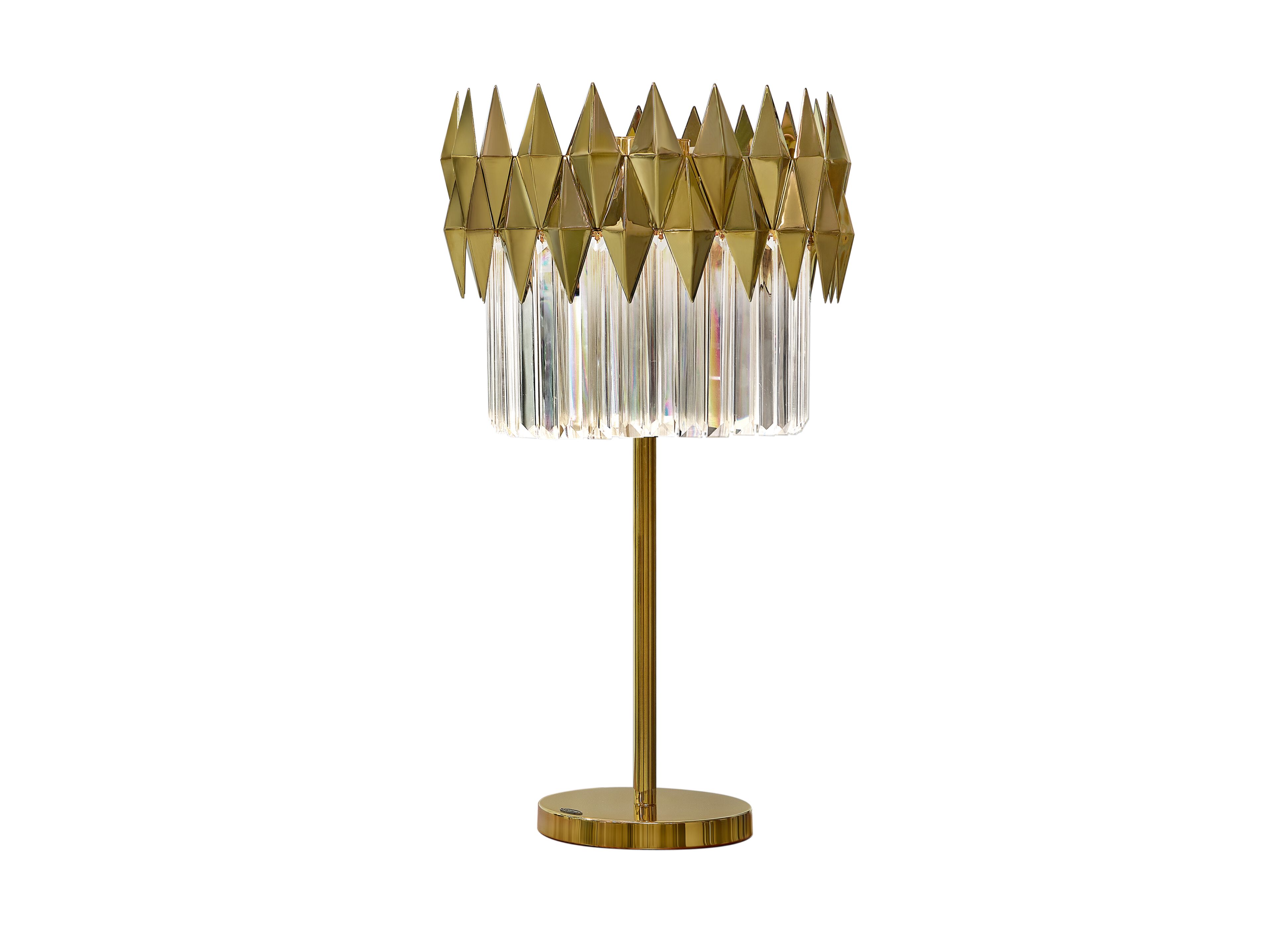 Настольная лампа из нержавеющей стали с кристаллами K-Lighting Lune ARCH-00059582