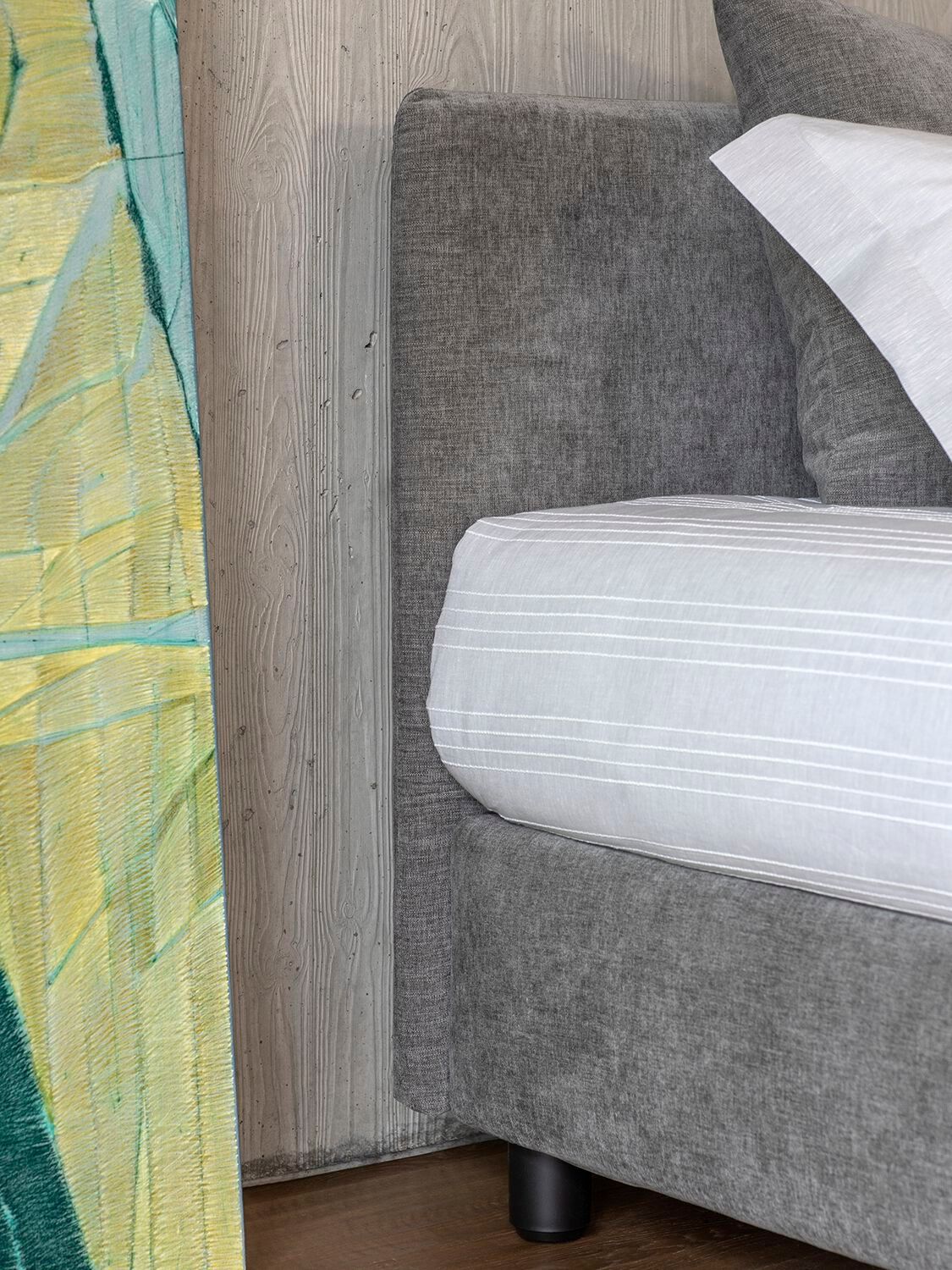 Мягкая кровать с колесами Flou Nocturno ARCH-00149491 - Вид №1