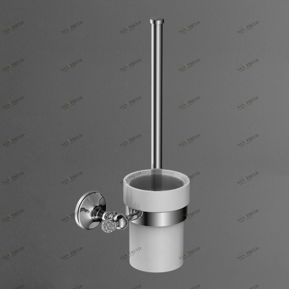 Щетка для унитаза подвесная ART&MAX ANTIC CRYSTAL AM-E-2681SJ-Cr 