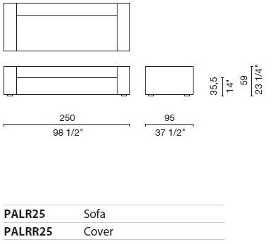 Cappellini Съемный диван Panda sun-id-1415895 - Вид №5