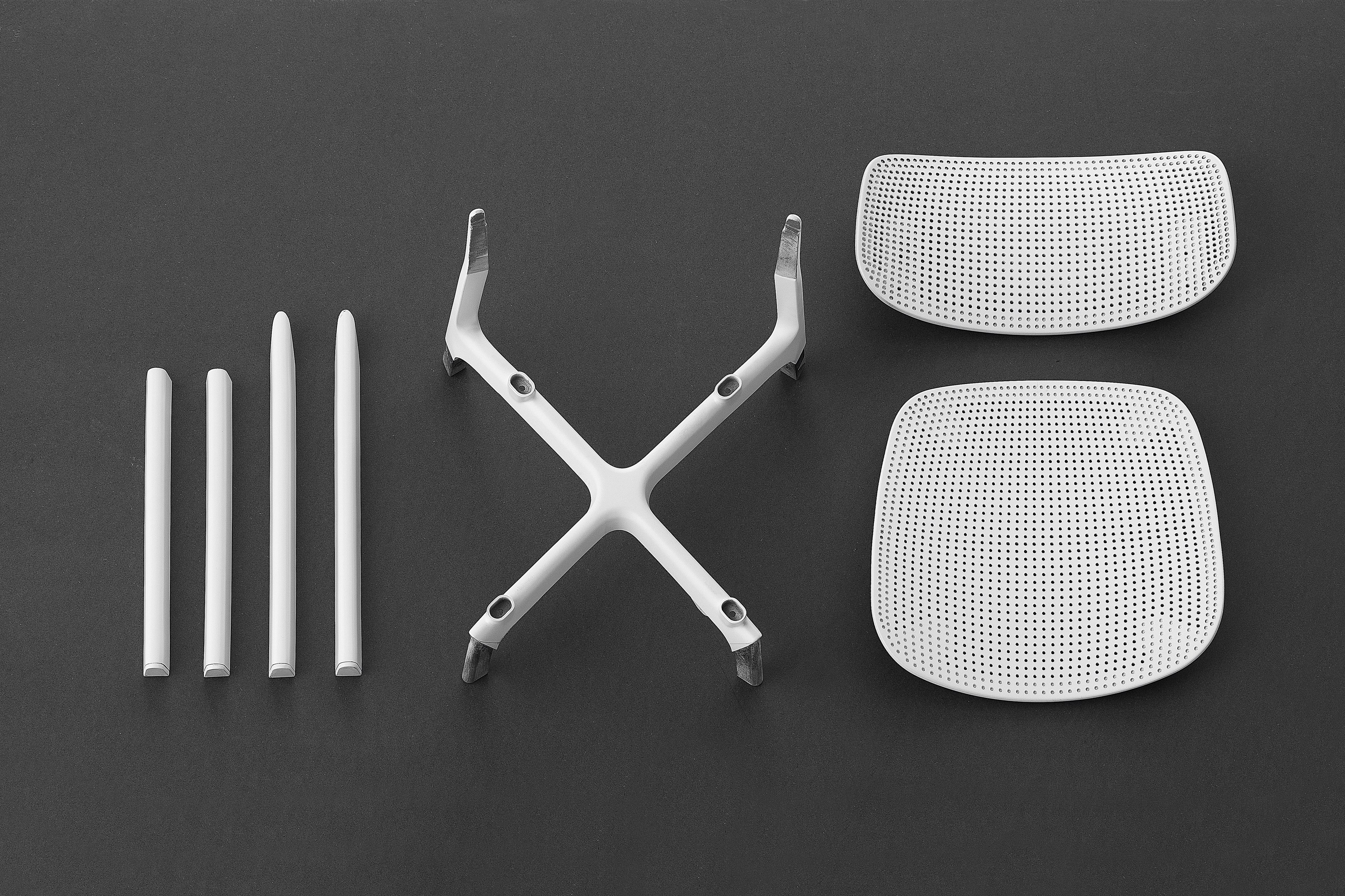 Штабелируемый стул из полипропилена Kristalia Colander ARCH-00024220 - Вид №28