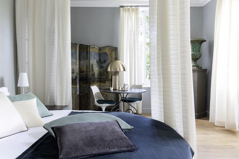 Élitis Полосатая моющаяся ткань из полиэстера для штор Palace sun-id-1392821 - Вид №1