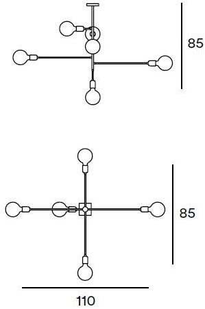 Gibas Люстра Agò 103/16 AGO - Вид №1