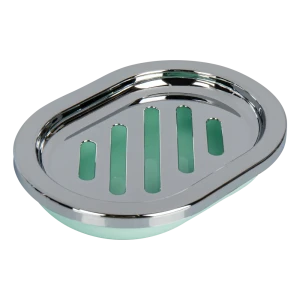 Мыльница Swensa Альма пластик цвет мятный