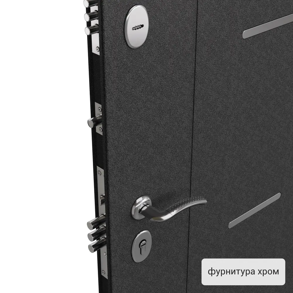 Дверь входная металлическая, Страйд, 860 мм, правая, цвет уна TOREX STLM-2150234 - Вид №2