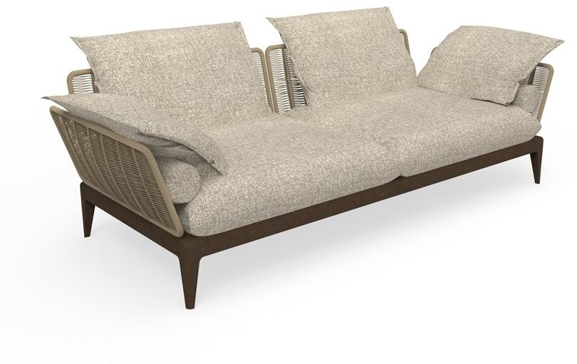 Talenti 3-х местный тканевый садовый диван Cruise teak sun-id-1357819 - Вид №1