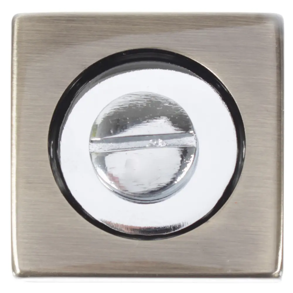 Фиксатор-вертушка для дверей Inspire квадратный, цвет бронзовый STLM-2182053