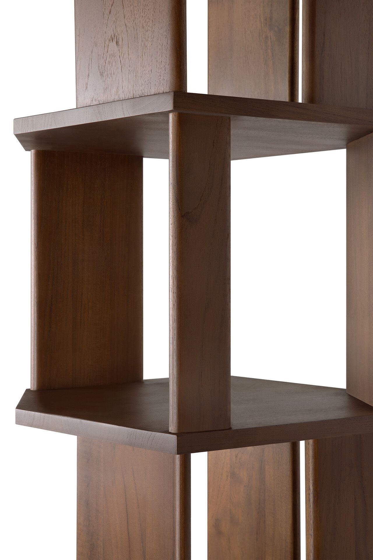 Самонесущий книжный шкаф из тикового дерева Ethnicraft Stairs ARCH-00151461 - Вид №5