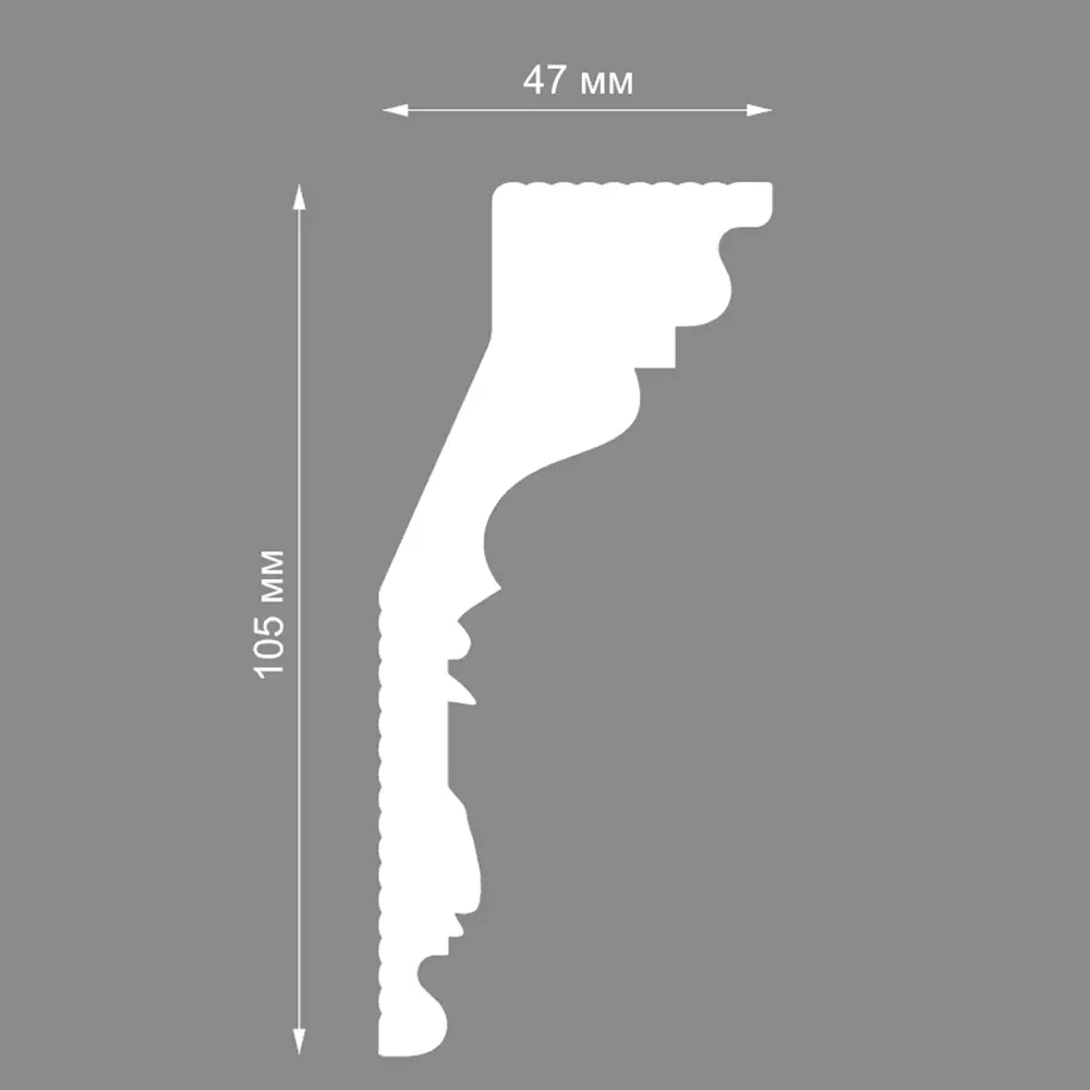 FORMAT Угловой элемент для потолочного плинтуса 2029В 82999236 STLM-0038653 - Вид №2