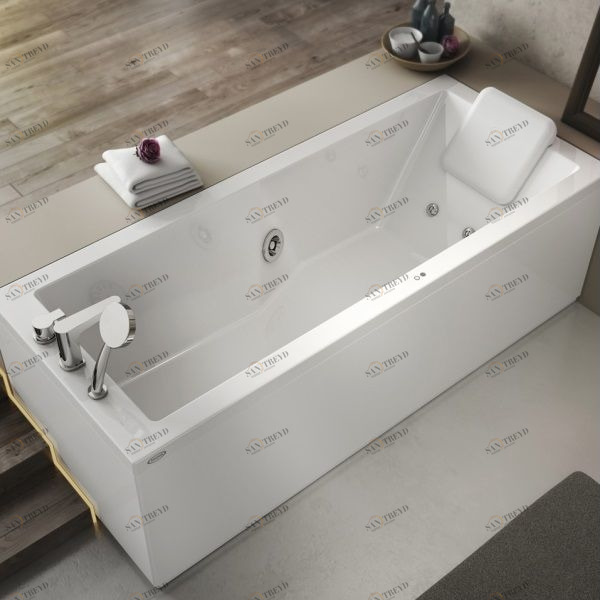 Ванна с гидромассажем "Rainbow" Energy 170 угловая 9l43-773A Dx Jacuzzi 9L43773ADX