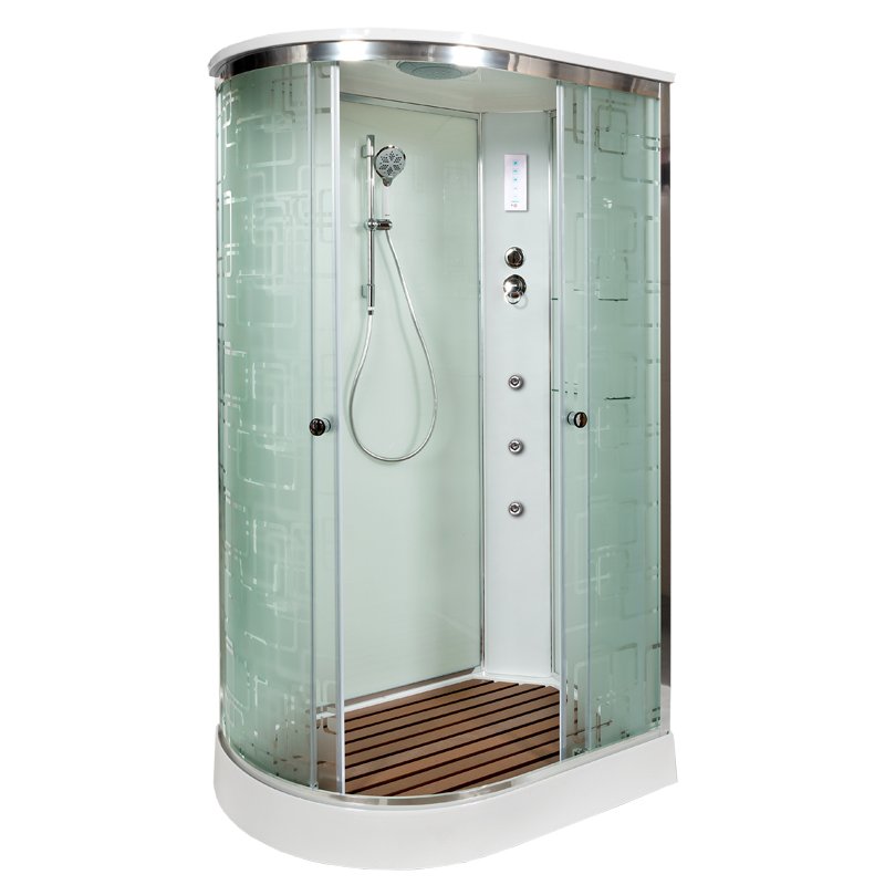 ЕМ4580 N LED Душевая кабина DETO Серия EM ЕМ1512 R с гм. и эл.