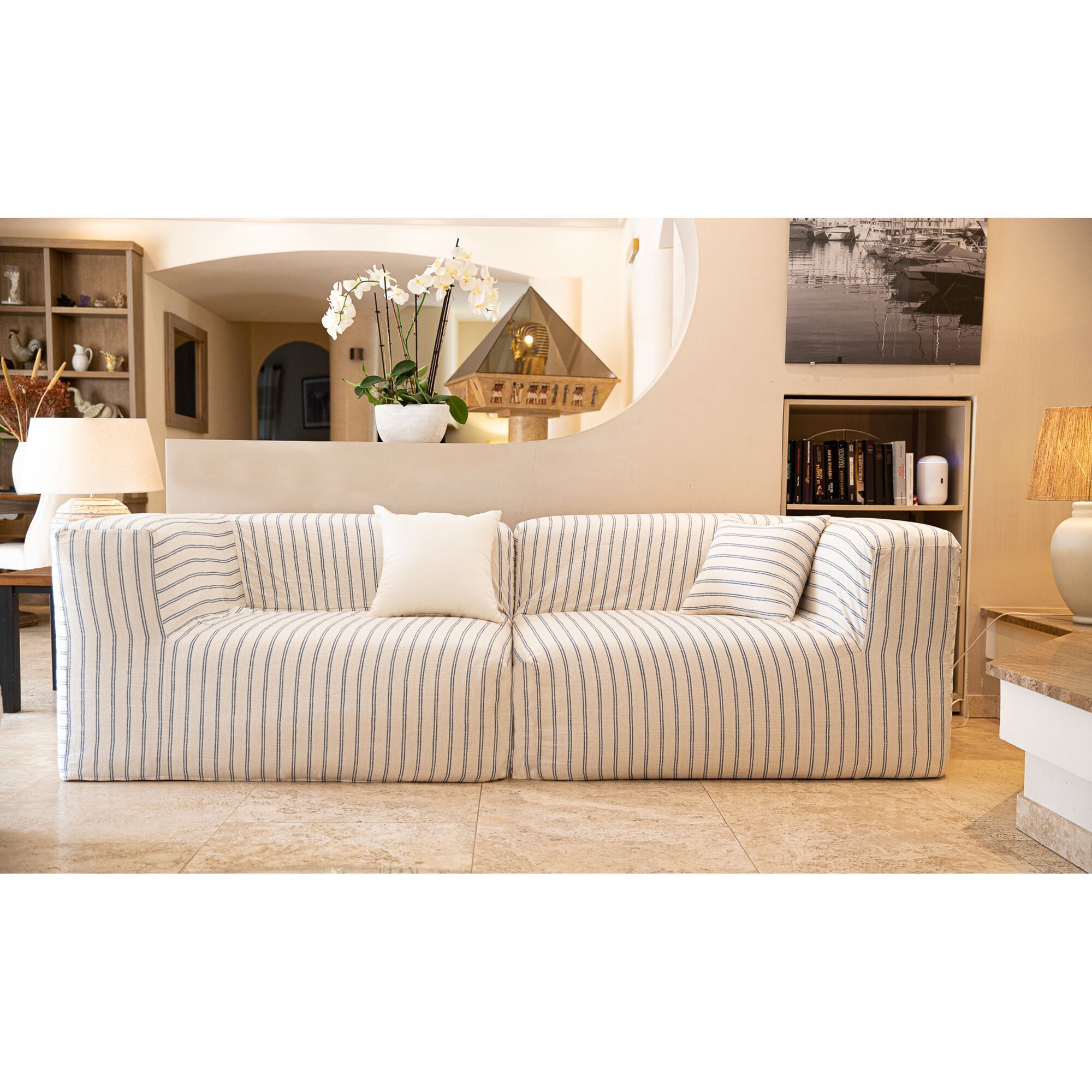 5-местный съемный льняной диван MX HOME CI-L6P / CI-R6P ARCH-00024176 - Вид №3