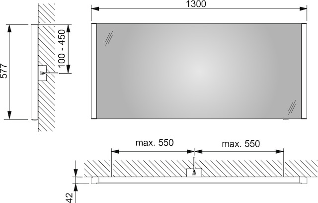 14296003000 Зеркало с подсветкой KEUCO Royal Reflex.2 - Вид №8