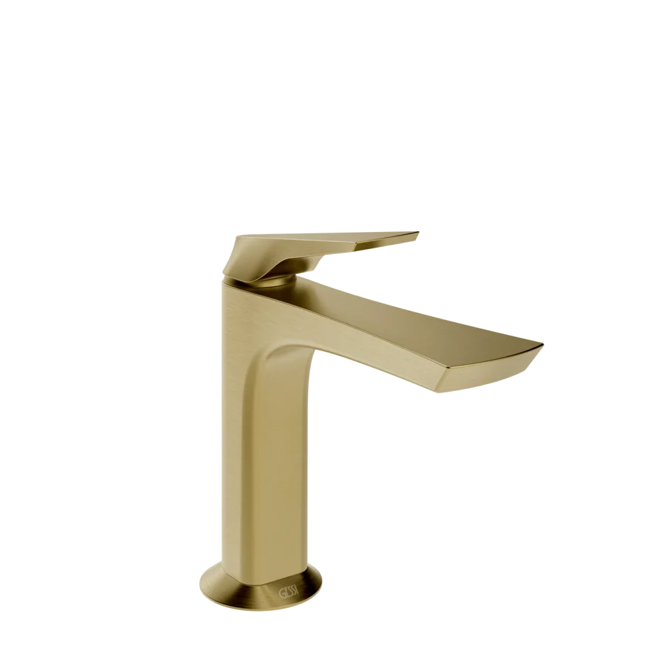 Смеситель для умывальника 72002 727 Gessi Ventaglio ЛАТУНЬ МАТОВАЯ PVD 72002727