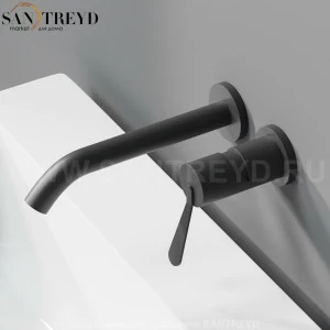 Встроенный смеситель AFEZ012E FEZ 2 черный матовый