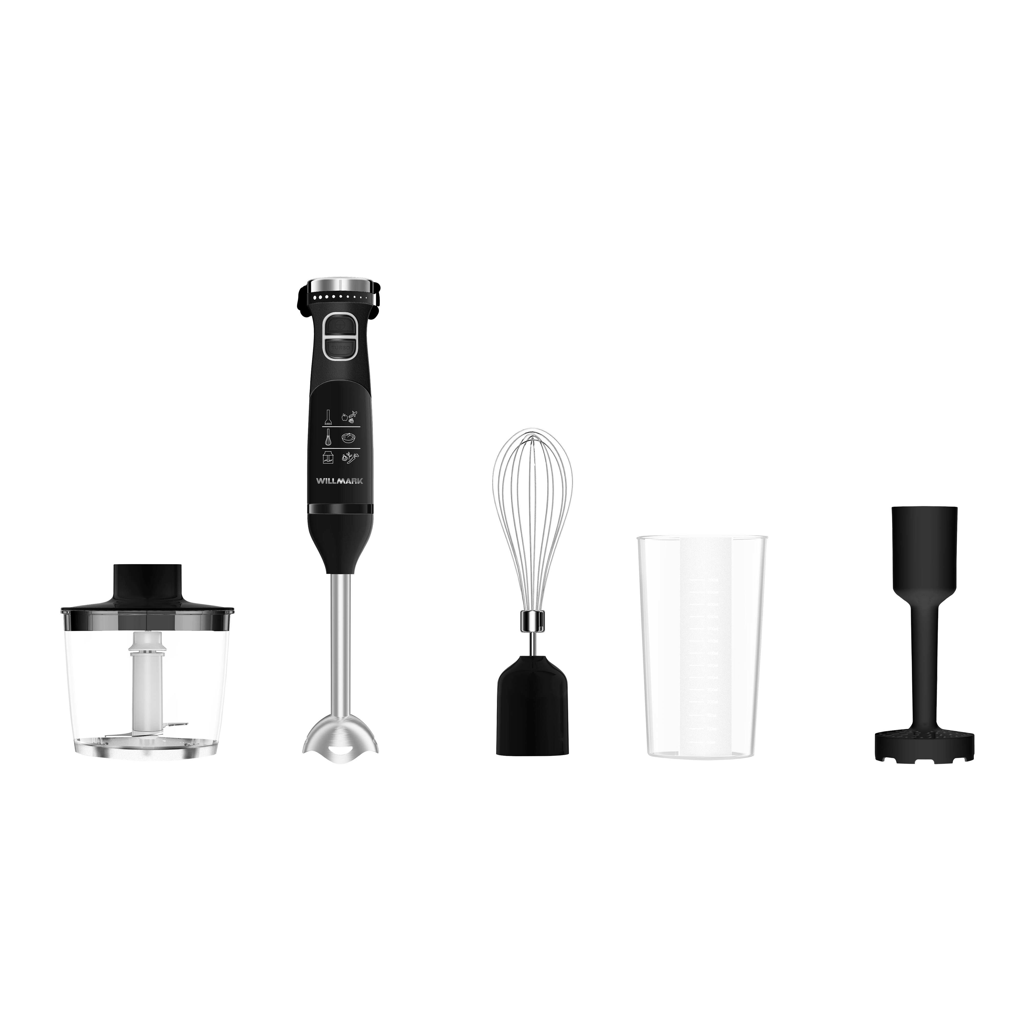 9901451 Блендер погружной WILLMARK WHB-1155BS черный STDN-0090610