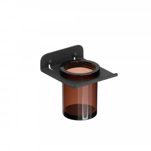 185436 Держатель для стакана 12 см цвет Черный Sonia QUICK Испания