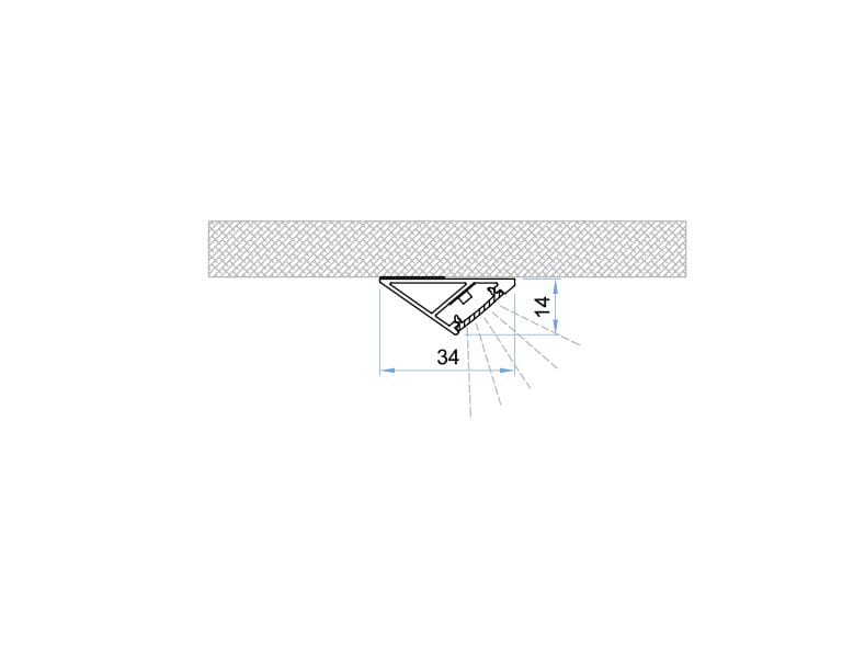 Внешний светодиодный профиль Metalarredo KONEO ARCH-00098212 - Вид №1