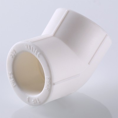 VTp.759.0.025 Фитинг полипропиленовый – угольник на 45° Valtec 25 мм  - Вид №3