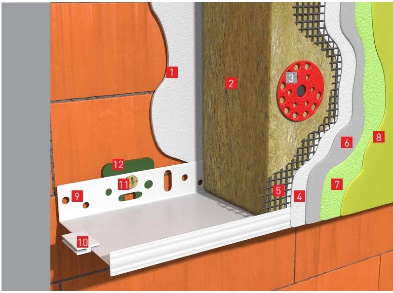 Утеплитель Rockwool РОКФАСАД 1000х600х100 мм (1,2м2;0,12м3) 14100 - Вид №4
