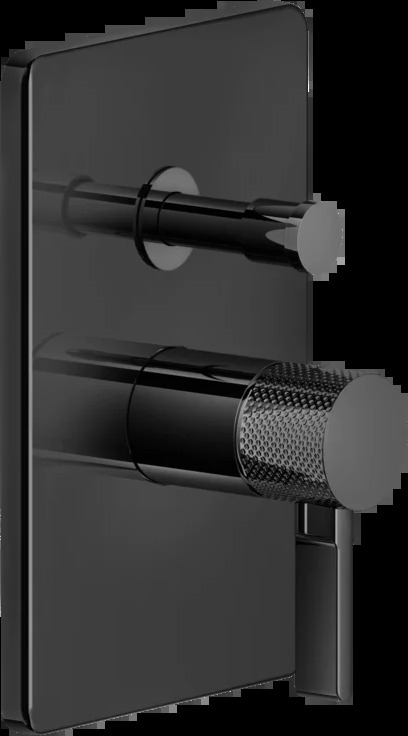 Смеситель для душа 58079 706 Gessi Inciso ЧЕРНЫЙ МЕТАЛЛ PVD