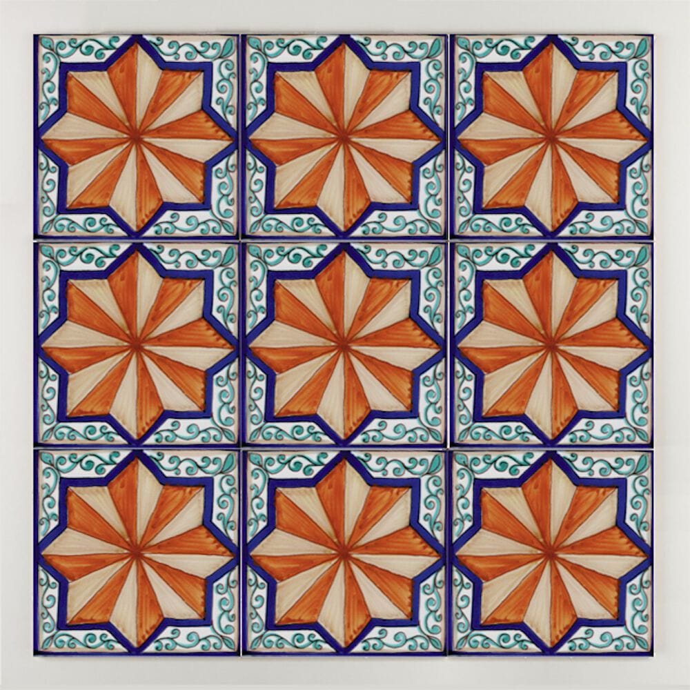 Пол / покрытие ручной работы La Riggiola мавританский ARCH-00039176 - Вид №3