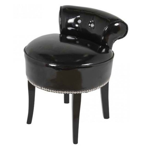 Пуф Sophia Loren от Eichholtz чёрный EICHHOLTZ ДИЗАЙНЕРСКИЕ, EICHHOLTZ 061310 Чёрный  - Вид №1