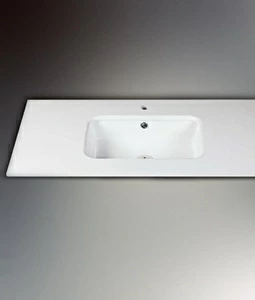 LA01 Накладная раковина под столешницу  квадратная IL TEMPO DEL