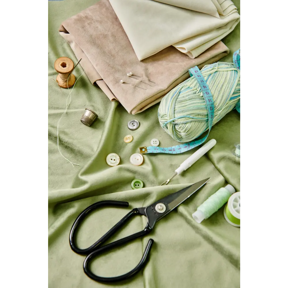 Santreyd Бархат айвори — ткань для изысканных штор 82861233 STLM-1455132 - Вид №4