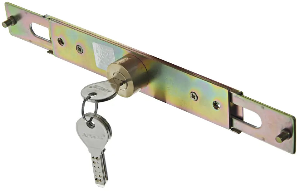 APECS Замок для роллет RSL-30x120 с цилиндровым механизмом 17174808