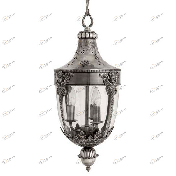 Подвесной светильник 106374 от Eichholtz EICHHOLTZ ДИЗАЙНЕРСКИЕ 242952 Серебряный 