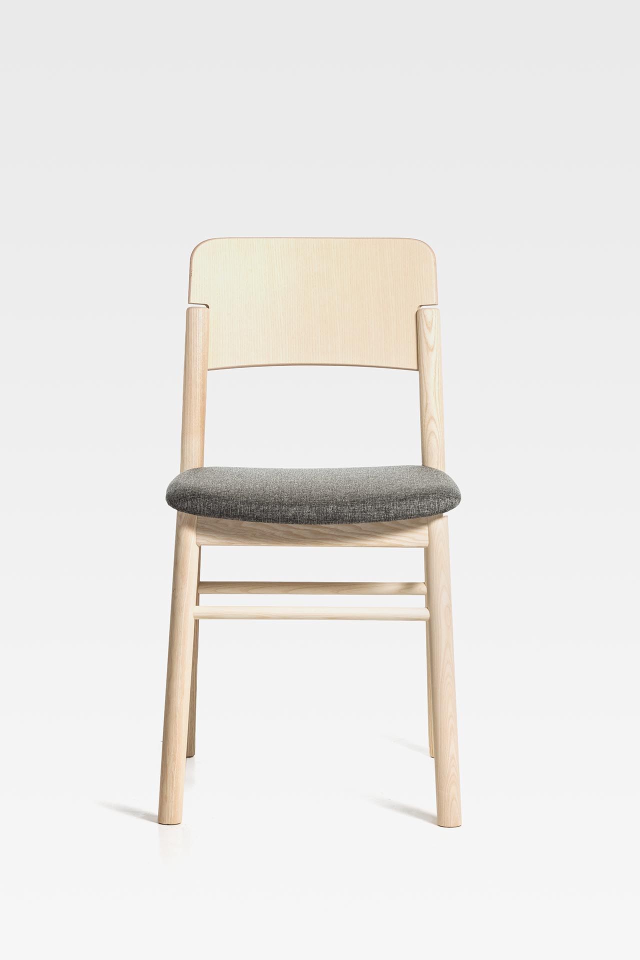 Деревянный стул с мягким сиденьем SIPA ARCH-00082050 - Вид №16