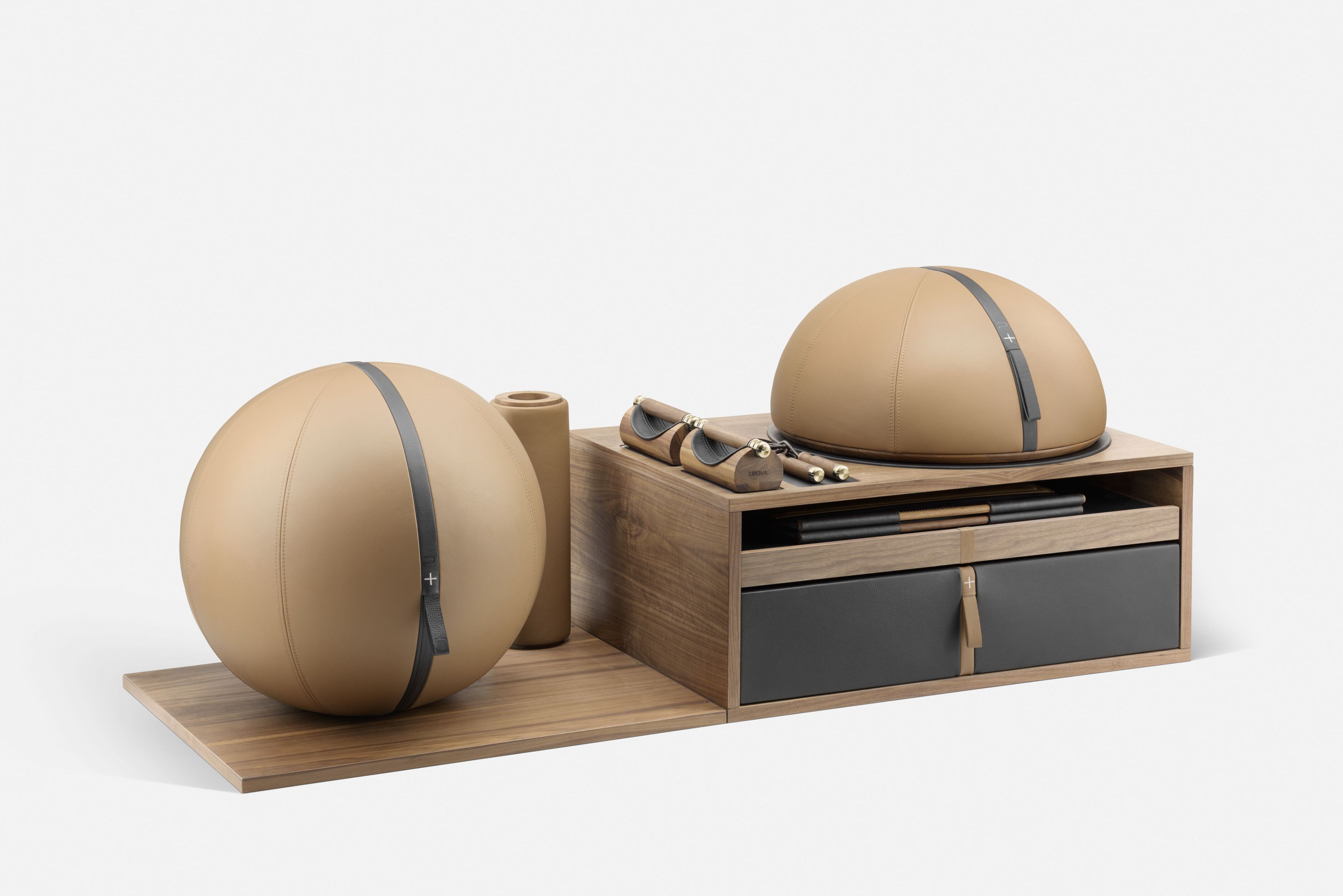 Оборудование для фитнеса из дерева и кожи PENT RACKA SET ARCH-00078570 - Вид №1