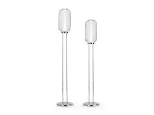 Стеклянный светодиодный торшер