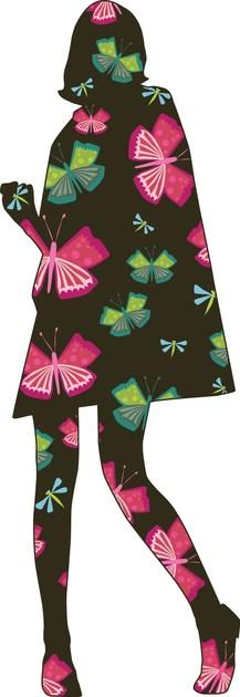 CONCEPTUWALL Декор из клейкой ткани Silhouettes sun-id-1391006 - Вид №4