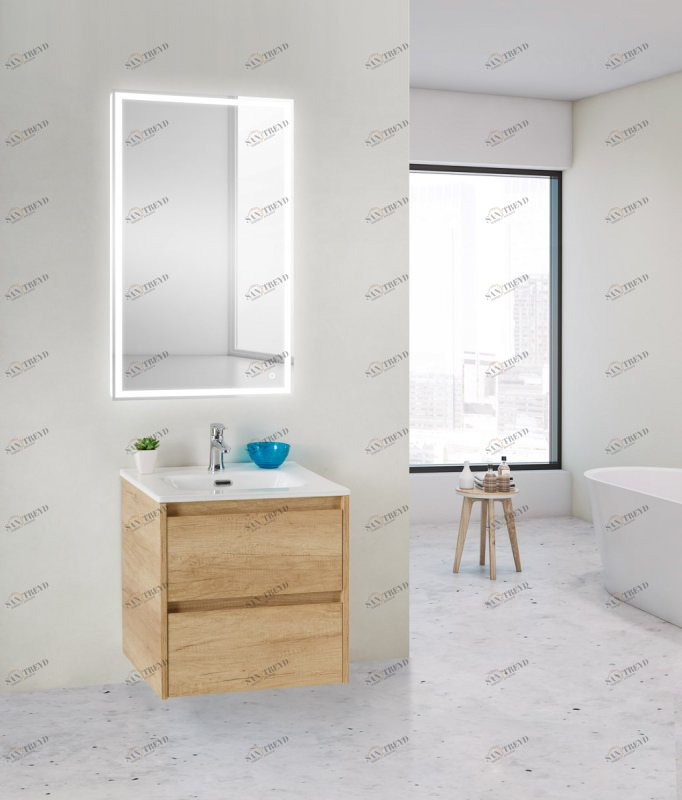 Мебель для ванной комнаты BelBagno KRAFT 39-500 Rovere Nebrasca Nature 